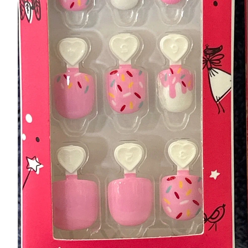 KISS Art Stickers Limited Edition + Impress Mini Press On Manicure Bundle Kids